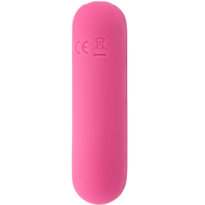 ARMONY - SPLASH HAHA VIBRATOR BULLET SILICONE 10 VIBRATIONS 75 X 19 CM PINK - My naughty haven #