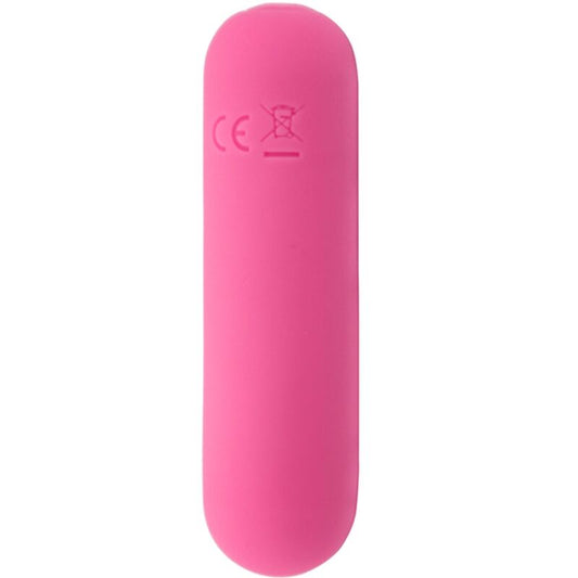 ARMONY - SPLASH HAHA VIBRATOR BULLET SILICONE 10 VIBRATIONS 75 X 19 CM PINK - My naughty haven #