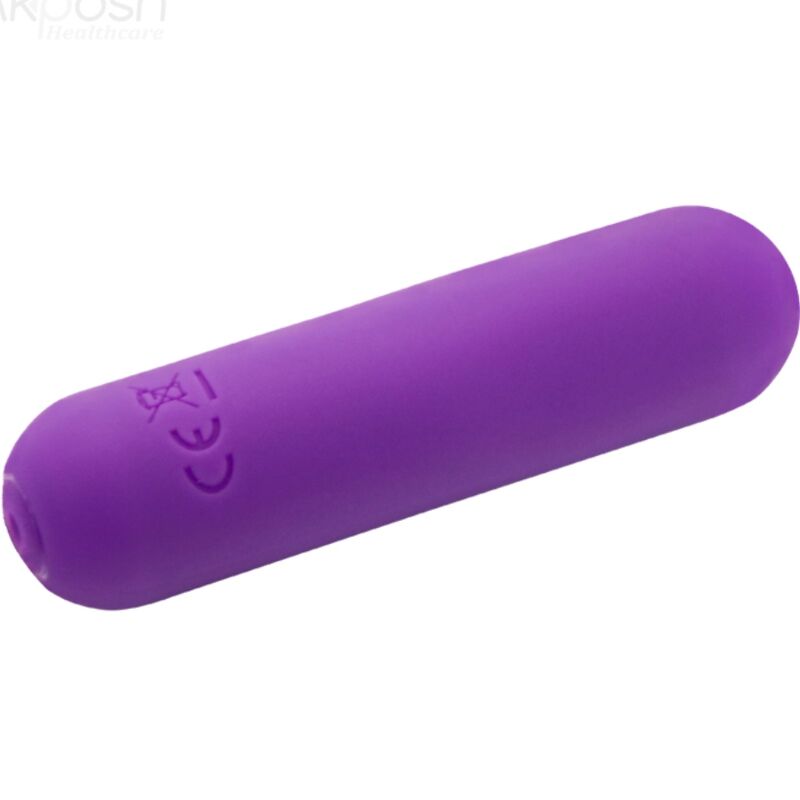 ARMONY - SPLASH HAHA VIBRATOR BULLET SILICONE 10 VIBRATIONS 75 X 19 CM PURPLE - My naughty haven #