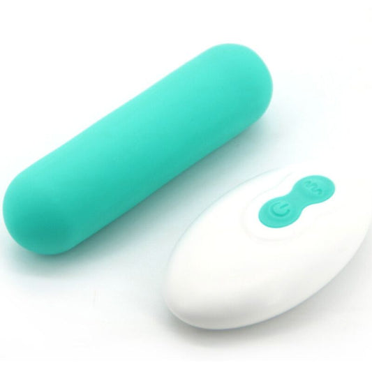 ARMONY - SPLASH JOIE VIBRATOR BULLET SILICONE REMOTE CONTROL 10 VIBRATIONS 75 X 19 CM GREEN - My naughty haven #