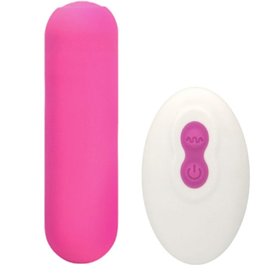 ARMONY - SPLASH JOIE VIBRATOR BULLET SILICONE REMOTE CONTROL 10 VIBRATIONS 75 X 19 CM PINK - My naughty haven #