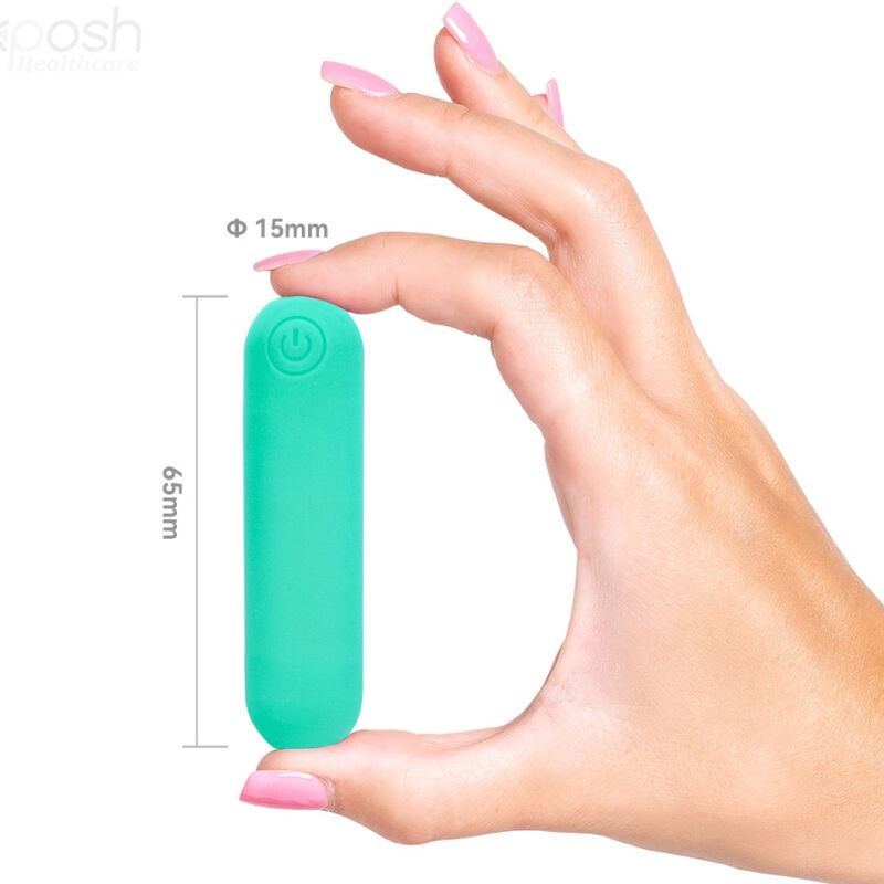 ARMONY - SPLASH JOLINE VIBRATOR BULLET SILICONE REMOTE CONTROL 10 VIBRATIONS 65 X 15 CM GREEN - My naughty haven #