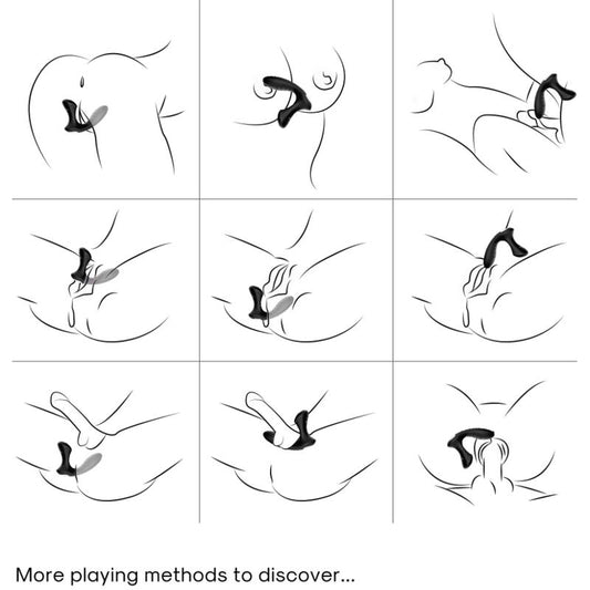 ARMONY - STORM АНАЛЕН ПРОСТАТЕН ВИБРАТОР И ПЛЪГ С ДИСТАНЦИОННО УПРАВЛЕНИЕ, ЧЕРЕН