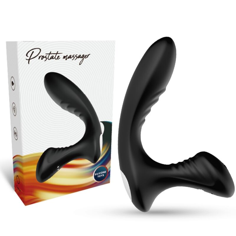 ARMONY - STORM VIBRATOR ANAL PROSTATE & PLUG REMOTE CONTROL BLACK - My naughty haven #