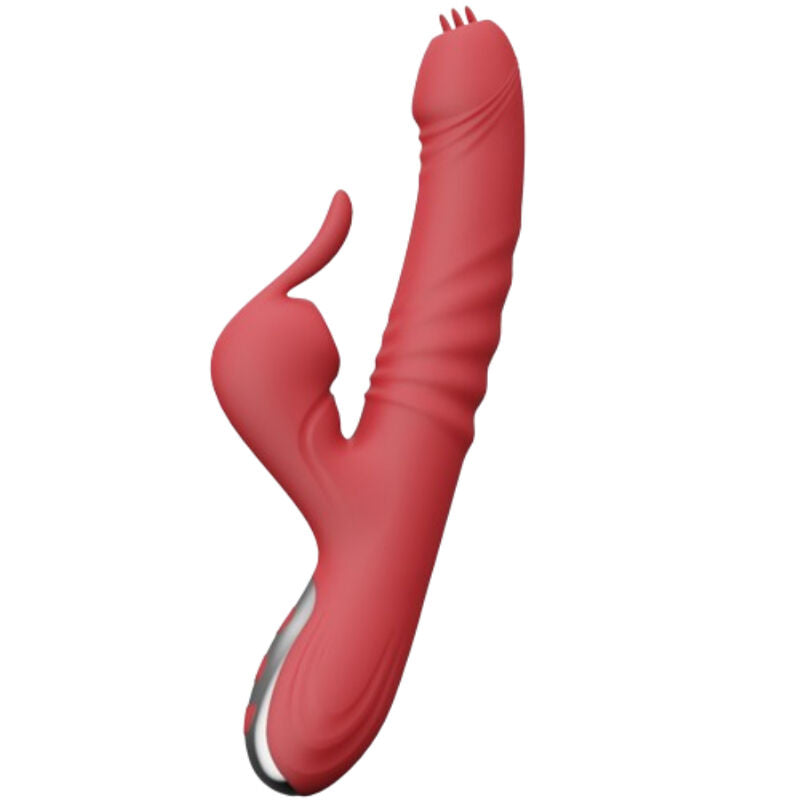 ARMONY - SUCK VIBRATOR & SUCKER WITH STIMULATING TONGUE BURGUNDY - My naughty haven #