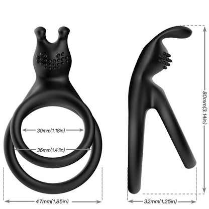 ARMONY - TENSY DOUBLE RABBIT RING LUMINOUS - My naughty haven #