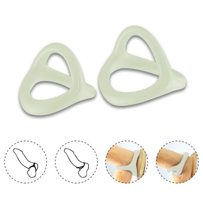 ARMONY - TRESOR DOUBLE SILICONE RING LUMINOUS - My naughty haven #