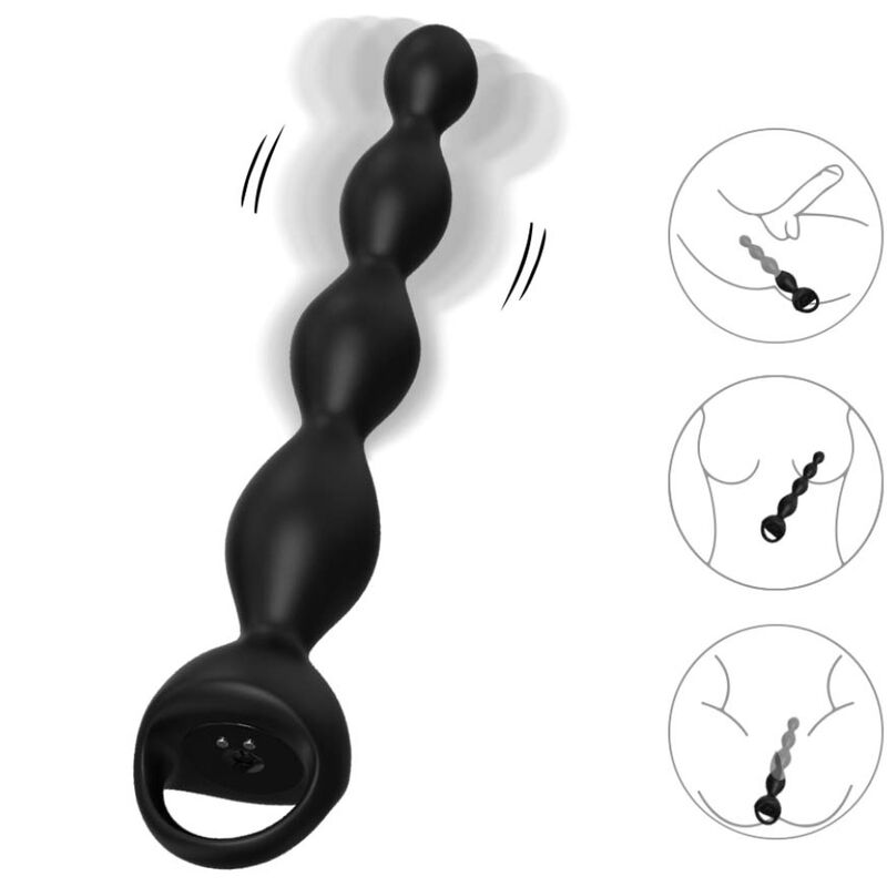ARMONY - VIBRATOR FINGER ANAL PLUG BLACK - My naughty haven #
