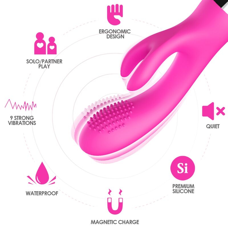 ARMONY - VIBRATOR RABBIT FUCHSIA - My naughty haven #