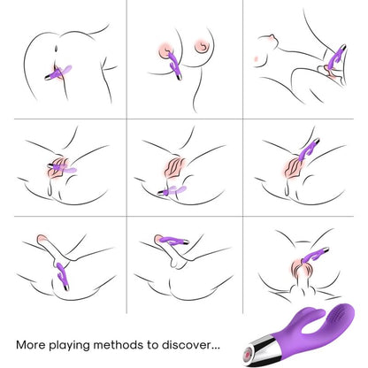 ARMONY - VIBRATOR RABBIT PURPLE - My naughty haven #