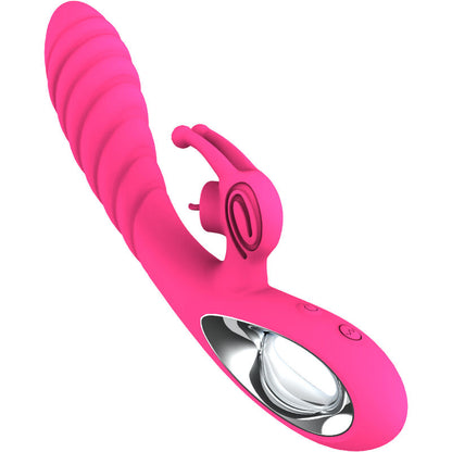 ARMONY - VICKY RABBIT VIBRATOR WITH FUCHSIA PULL RING TONGUE - My naughty haven #