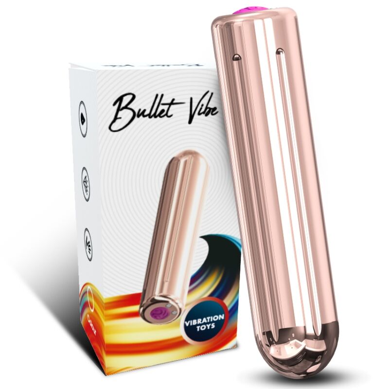 ARMONY - WARHEAD VIBRATOR BULLET GOLDEN 2 CM x 8.8 CM - My naughty haven #