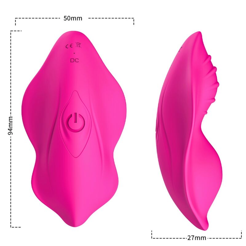 ARMONY - WHISPER WEARABLE PANTIES VIBRATOR REMOTE CONTROL FUCHSIA - My naughty haven #