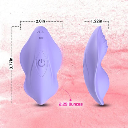 ARMONY - WHISPER WEARABLE PANTIES VIBRATOR REMOTE CONTROL PURPLE - My naughty haven #