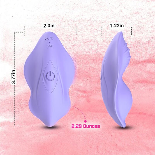 ARMONY - WHISPER WEARABLE PANTIES VIBRATOR REMOTE CONTROL PURPLE - My naughty haven #
