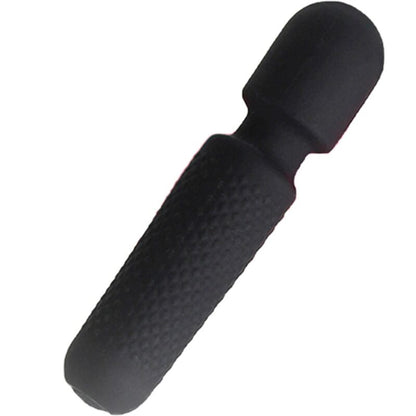 ARMONY - YOUR MAGIC MASSAGER & VIBRATOR RECHARGEABLE 10 VIBRATIONS WAND DOTS BLACK - My naughty haven #
