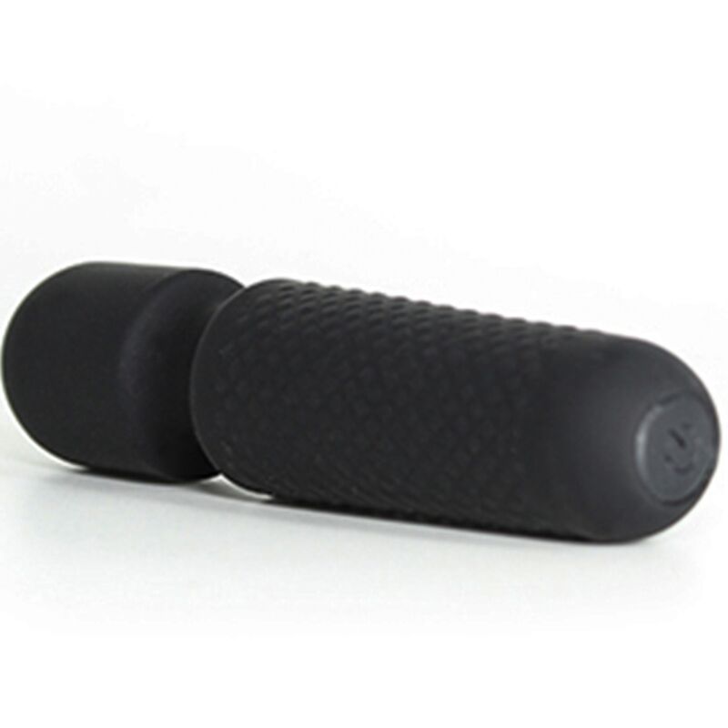 ARMONY - YOUR MAGIC MASSAGER & VIBRATOR RECHARGEABLE 10 VIBRATIONS WAND DOTS BLACK - My naughty haven #