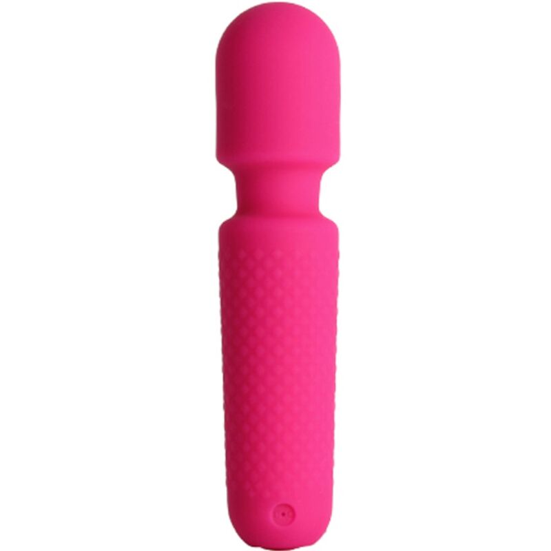 ARMONY - YOUR MAGIC MASSAGER & VIBRATOR RECHARGEABLE 10 VIBRATIONS WAND DOTS PINK - My naughty haven #