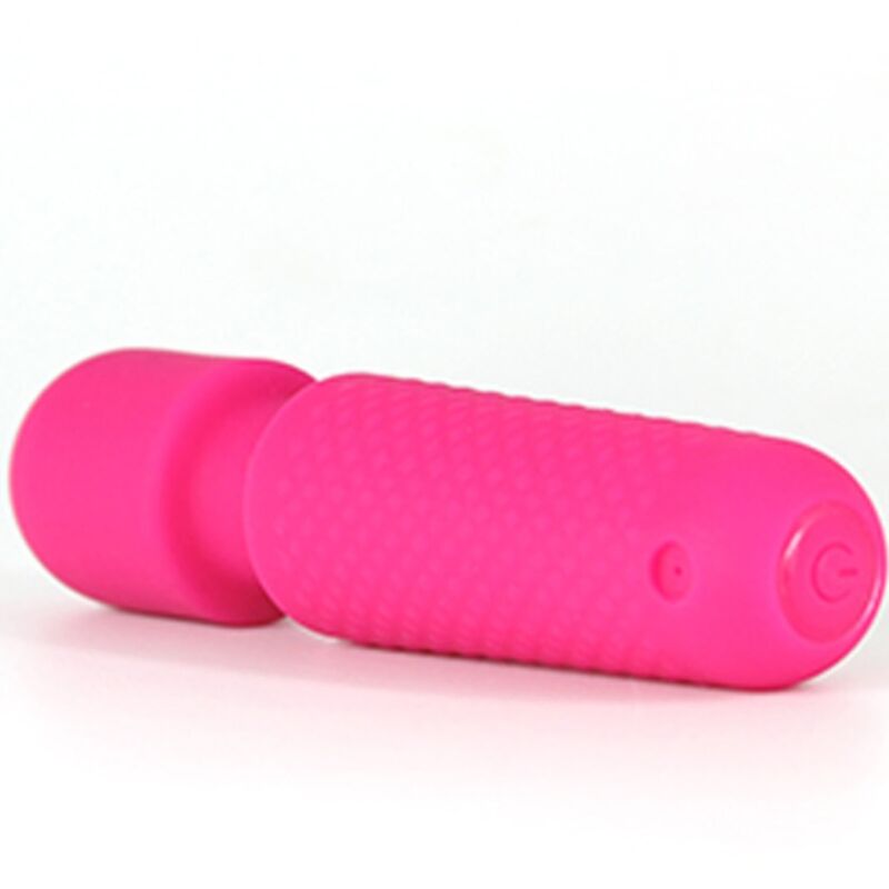 ARMONY - YOUR MAGIC MASSAGER & VIBRATOR RECHARGEABLE 10 VIBRATIONS WAND DOTS PINK - My naughty haven #