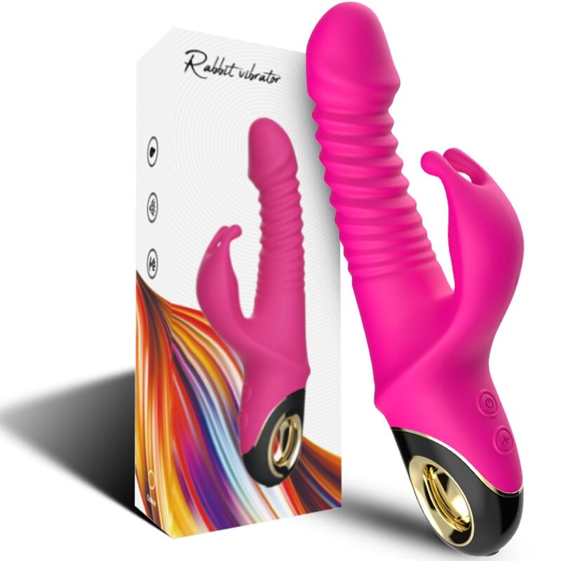 ARMONY - ZING DILDO VIBRATOR RABBIT FUCHSIA - My naughty haven #