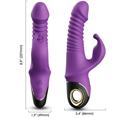 ARMONY - ZING DILDO VIBRATOR RABBIT PURPLE - My naughty haven #