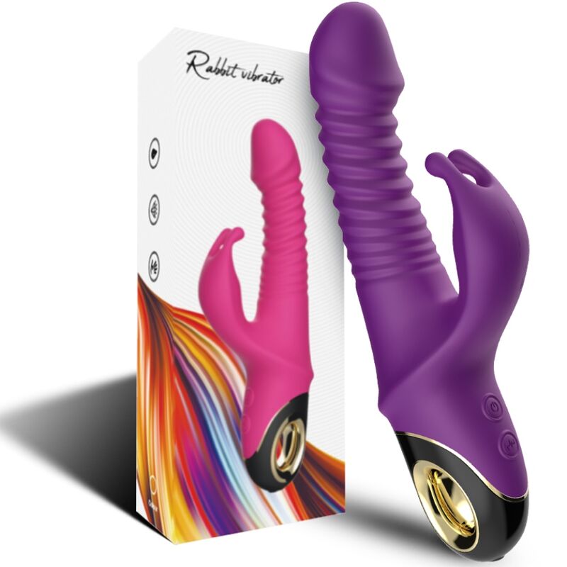 ARMONY - ZING DILDO VIBRATOR RABBIT PURPLE - My naughty haven #