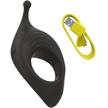 B SWISH - BCHARMED RHYTHM INFINITE DELUXE PENIS RING 15 VIBRATIONS BLACK - My naughty haven #