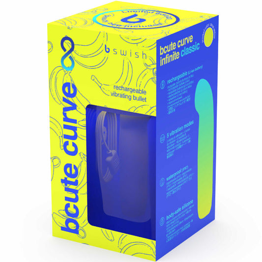B SWISH - BCUTE CURVE INFINITE CLASSIC LIMITED EDITION СИЛИКОНОВ ВИБРАТОР С АКУМУЛАТОРНА ТЕЛЕФОН ...