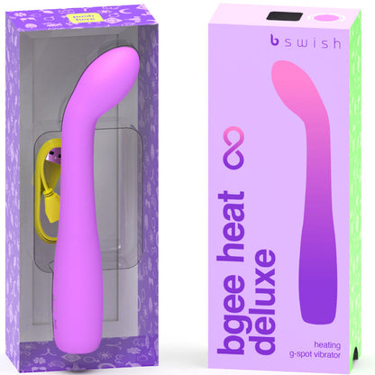 B SWISH - BGEE HEAT INFINITE DELUXE RECHARGEABLE VIBRATOR LAVENDER SILICONE - My naughty haven #