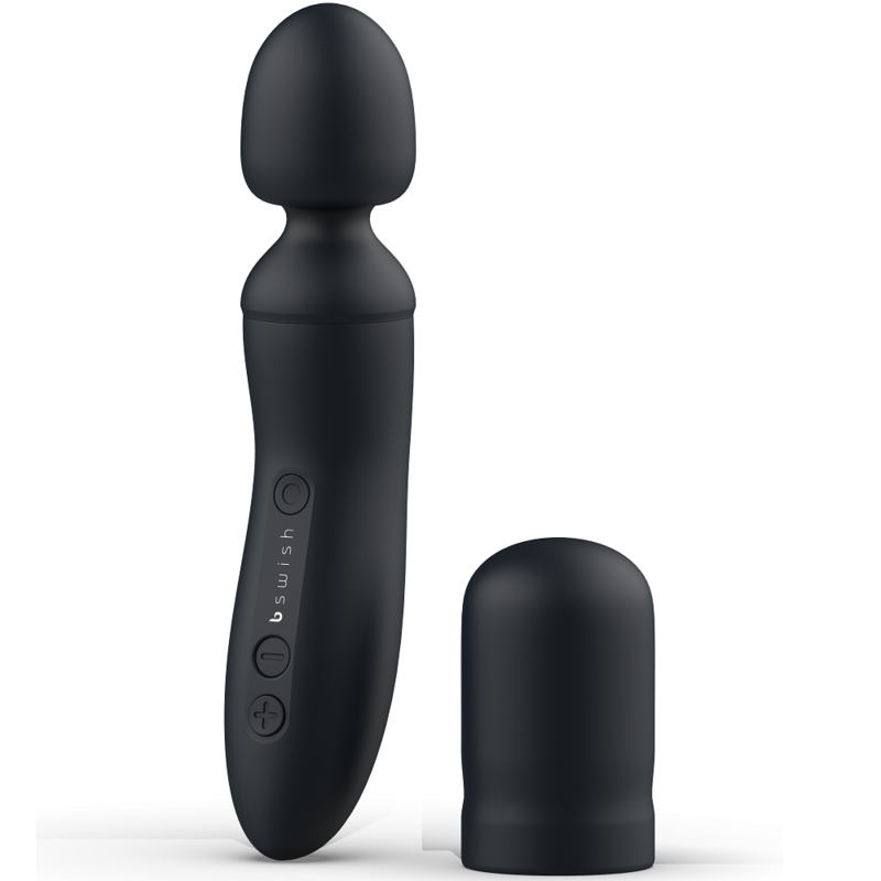 B SWISH - BTHRILLED VIBRATOR WAND PREMIUM BLACK - My naughty haven #