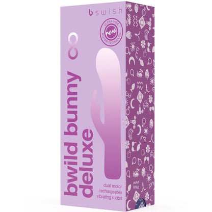 B SWISH - BWILD BUNNY INFINITE DELUXE VIBRATOR RABBIT 10 VIBRATIONS PURPLE - My naughty haven #