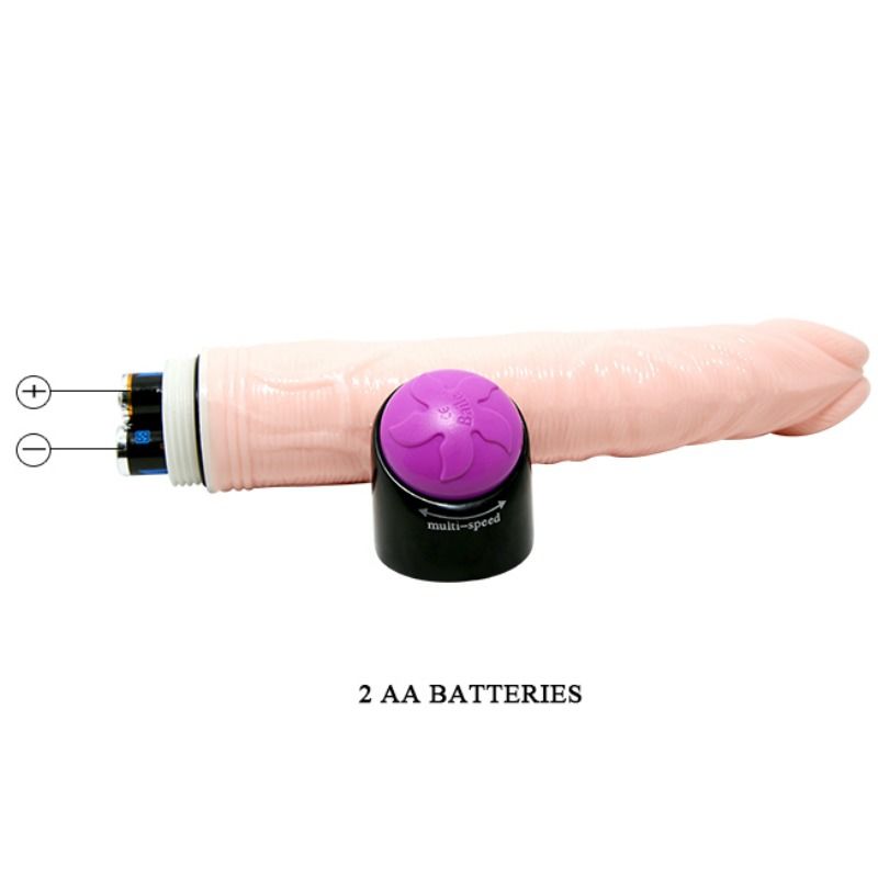BAILE - ADOUR BAILE - CLUB REALISTIC VIBRATOR 23 CM NATURAL - My naughty haven #