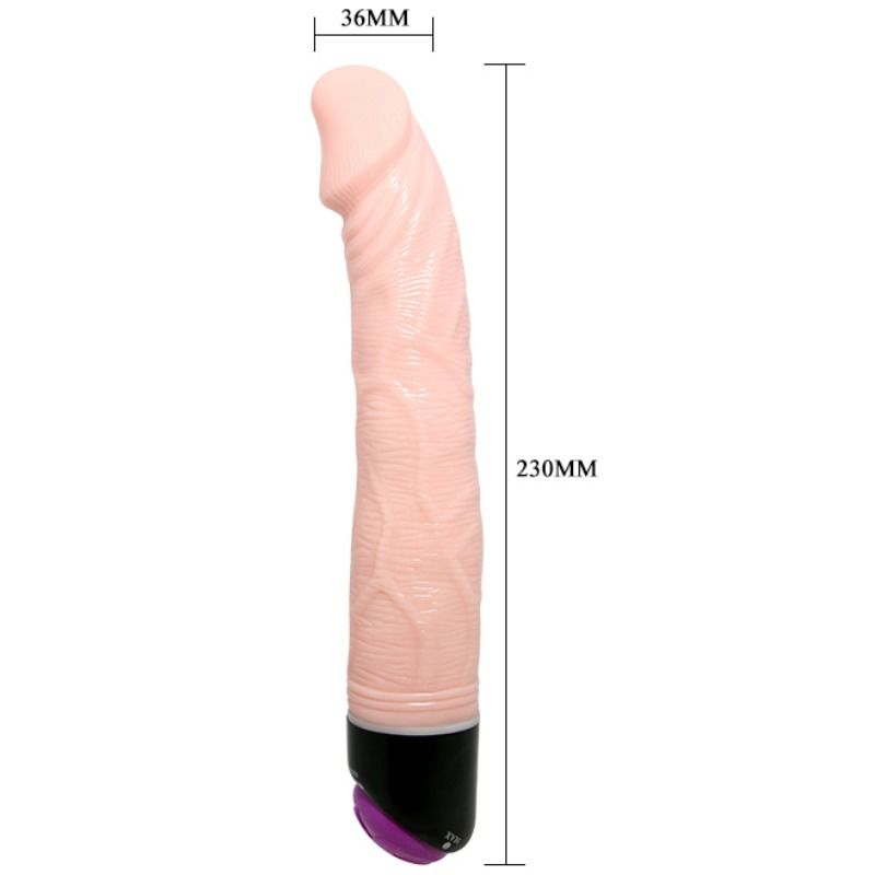 BAILE - ADOUR BAILE - CLUB REALISTIC VIBRATOR 23 CM NATURAL - My naughty haven #