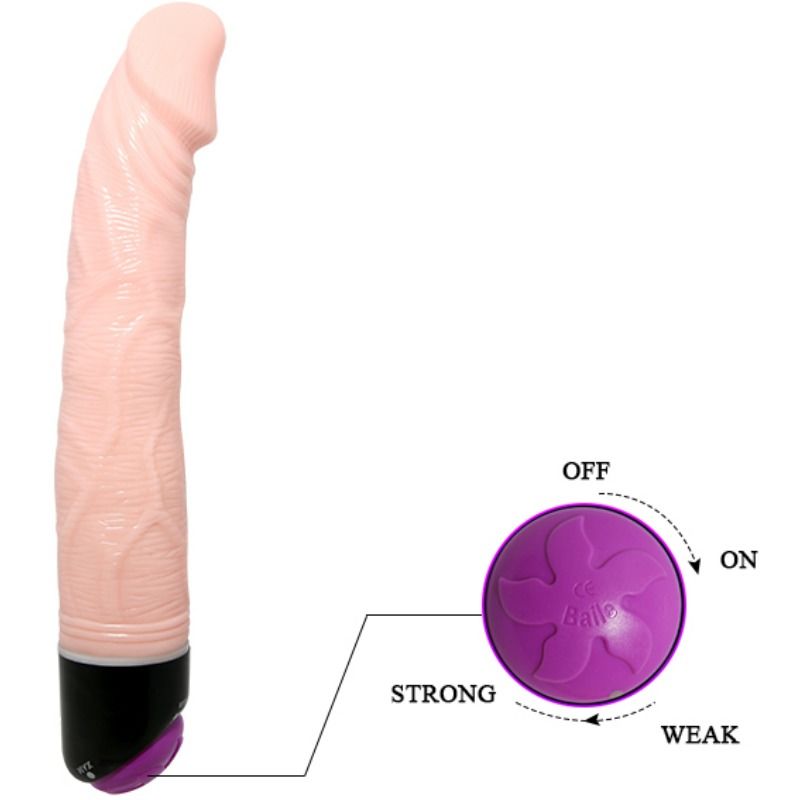 BAILE - ADOUR BAILE - CLUB REALISTIC VIBRATOR 23 CM NATURAL - My naughty haven #