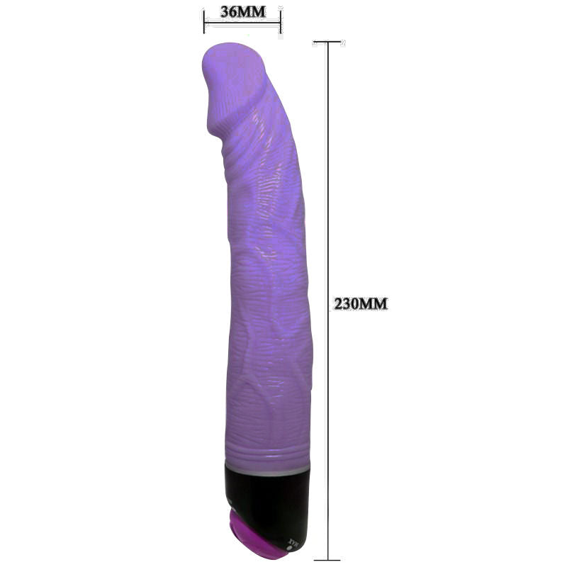BAILE - ADOUR CLUB REALISTIC VIBRATOR 23 CM LILAC - My naughty haven #