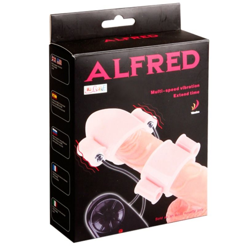 BAILE - ALFRED PENIS VIBRATOR COVERS WITH CONTROL - My naughty haven #