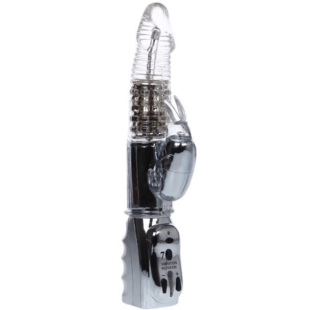 BAILE - AMOUR MISSILE TRANSPARENT ROTATOR 26.5 CM - My naughty haven #