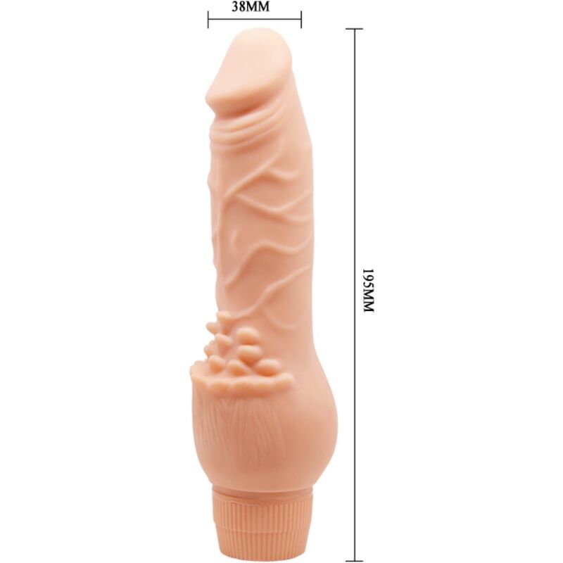 BAILE - BARBARA REALISTIC VIBRATOR 19.5 CM FLESH - My naughty haven #