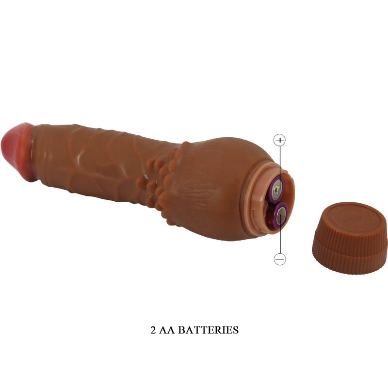 BAILE - BARBARA REALISTIC VIBRATOR 19.5 CM MULATTO - My naughty haven #