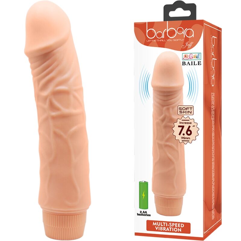 BAILE - BARBARA REALISTIC VIBRATOR 20 CM - My naughty haven #