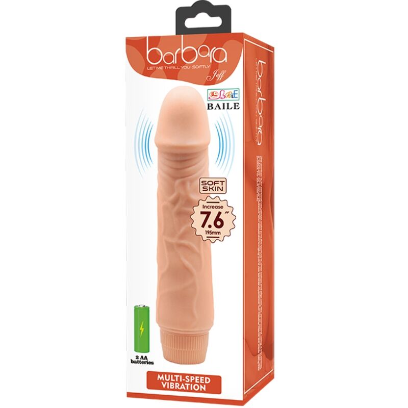 BAILE - BARBARA REALISTIC VIBRATOR 20 CM - My naughty haven #