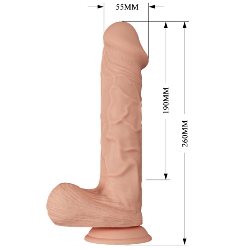 BAILE - BEAUTIFUL ENCOUNTER BERQRISI VIBRATION 26 CM NATURAL - My naughty haven #