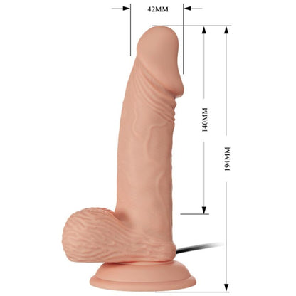 BAILE - BEAUTIFUL ENCOUNTER ZEBULON VIBRATION 19.4 CM NATURAL - My naughty haven #