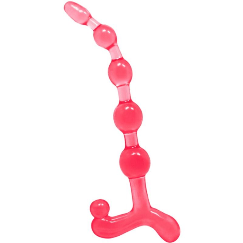 BAILE - BENDY TWIST RED ANAL BALLS - My naughty haven #