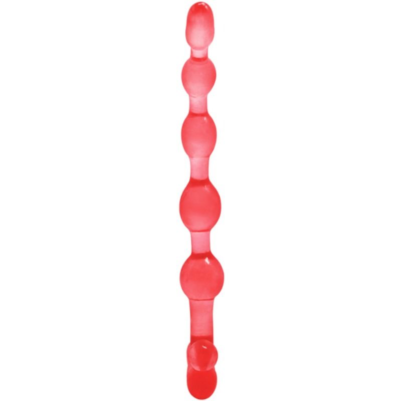 BAILE - BENDY TWIST RED ANAL BALLS - My naughty haven #
