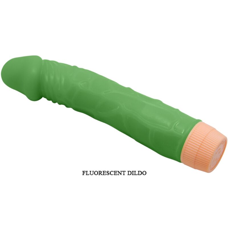 BAILE - BILL REALISTIC VIBRATOR 22.5 CM GREEN - My naughty haven #