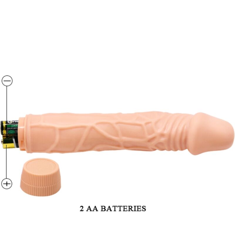 BAILE - BOB REALISTIC VIBRATOR 22.5 CM FLESH - My naughty haven #