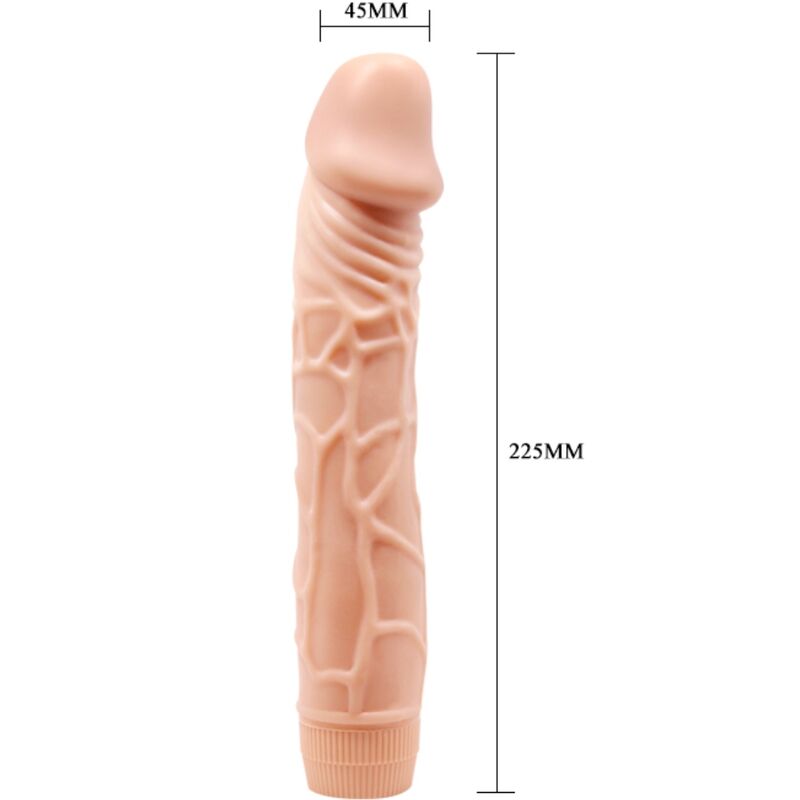 BAILE - BOB REALISTIC VIBRATOR 22.5 CM FLESH - My naughty haven #