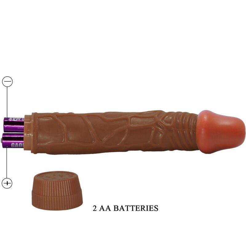 BAILE - BOB REALISTIC VIBRATOR 22.5 CM MULATTO - My naughty haven #
