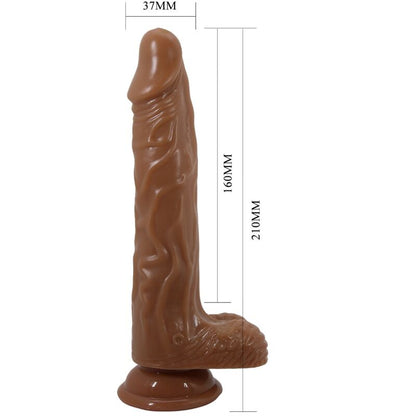 BAILE - BODACH REALISTIC VIBRATOR WITH REMOTE CONTROL SUCTION CUP - My naughty haven #